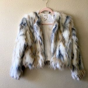 Forever 21 Faux Fur Coat
